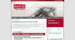 Desktop Screenshot of davit.de